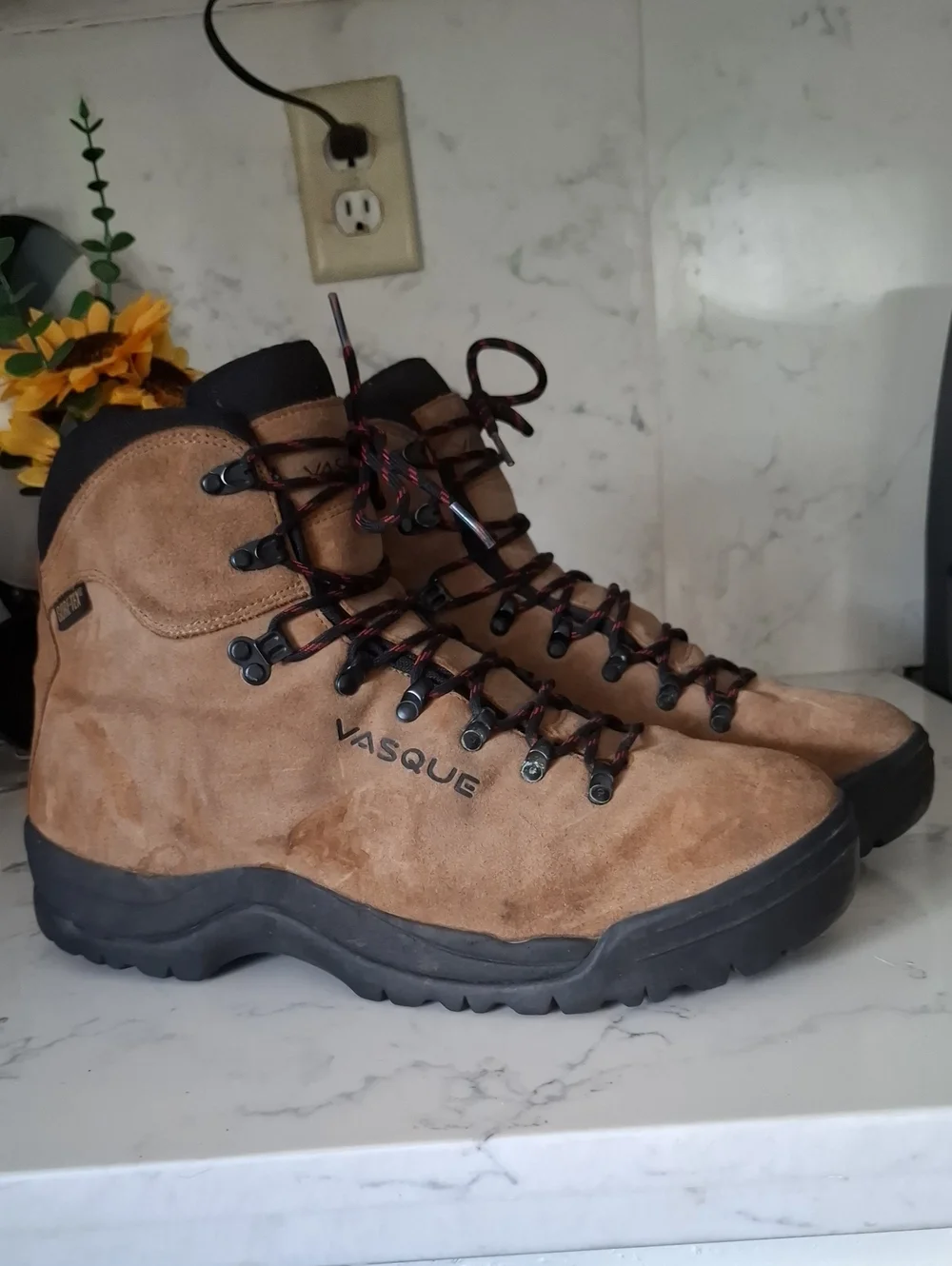 Vasque Tan  Waterproof Hiking Boots